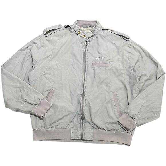 Sony  Vintage 80’s Embroidered Flight Promo Windbreaker Jacket - Picture 1 of 4